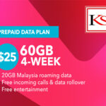 Singtel $25 4-Week 60GB Plan