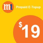 M1 Prepaid etop-up $19