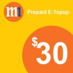 M1 Prepaid etop-up $30