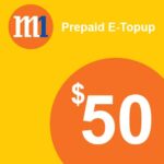 M1 Prepaid etop-up $50
