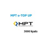 MPT GSM Prepaid eTop-up 3000 kyats