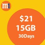 M1 $21 30 DAYS 4+11GB