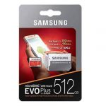 Samsung EVO Plus 512GB microSDXC UHS-1 Memory Card