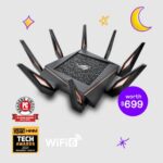 ASUS Router ROG GT-AX11000 WiFi-6 | GAMER 2Gbps Broadband @$58.99/mth
