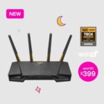 ASUS TUF Gaming AX4200 WiFi-6 Router GAMER 2Gbps Broadband @$53.99/mth