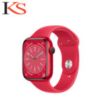 Apple Watch Series 8 41mm GPS Red Aluminum Case with Sport Band