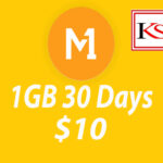 M1 $10 30 DAYS 1GB